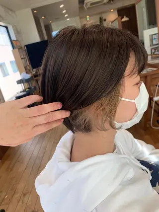 ショート カラー 【ANSWER】 渡辺カリン🌼のヘアスタイル
