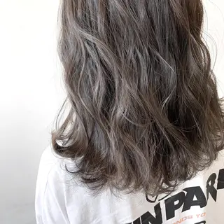 ミディアム カラー 【azure横浜】 🧸misaki🌸のヘアスタイル