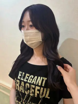 ロング カラー 艶感暖色カラー🥀/ レイヤー / れいかのヘアスタイル
