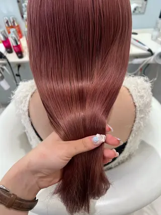 セミロング カラー ParveMix /楠本結菜🤍のヘアスタイル