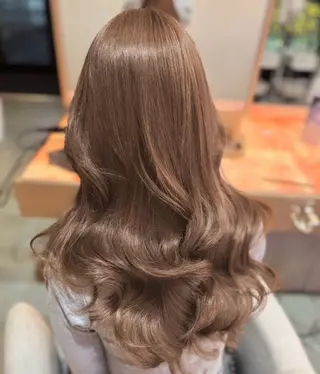 ロング レイヤー/美髪カラー 🫧名古屋YURIのヘアスタイル