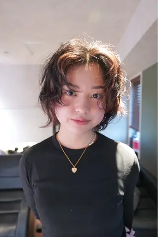 ショート パーマ メンズカット/ パーマ/HYOのヘアスタイル