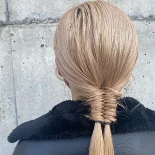 ミディアム カラー 暖色カラー🍊 せきゆうかのヘアスタイル