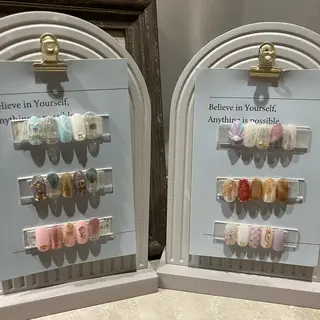 ネイル feminine nailのネイルデザイン