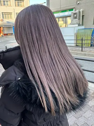 カラー 【aini天王寺】 𝐚𝐢𝐫𝐢✂︎のヘアスタイル