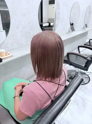 ショート 🦋ハイトーン🦋 石山 希理🦋のヘアスタイル
