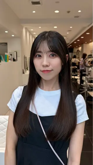 ロング BiBi 武田 あやのヘアスタイル