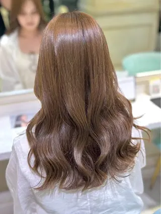 カラー 💙透明感艶カラー/ ゆうな💙のヘアスタイル