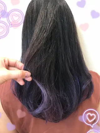 ミディアム カラー 新宿駅近♡個室 ♡関口三都季🌜のヘアスタイル