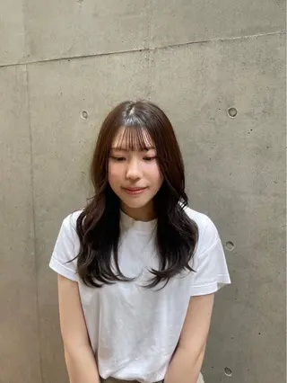 ロング カラー 縮毛矯正/レイヤー 🌙児玉光瑠のヘアスタイル