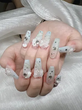 ネイル Lee Nails チップ長さだし専門店のネイルデザイン