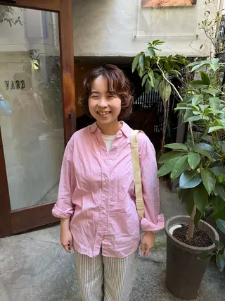ショート 金田 夏野のヘアスタイル
