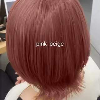 ショート カラー ヘアアレンジ ✨艶髪✨ 奈須晴香のヘアスタイル