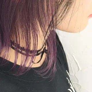 ミディアム 脱!黒髪 ダブルカラー【上野】のヘアスタイル