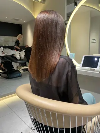 セミロング カラー 《髪質改善✖️オリー ブ🧸》小嶋拓也のヘアスタイル
