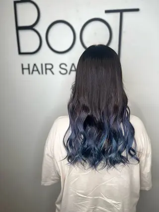 ロング カラー DEST ゆりかのヘアスタイル