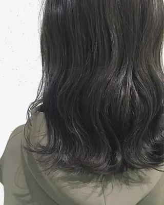 ミディアム カラー 💎髪質改善💎 西森千夏のヘアスタイル