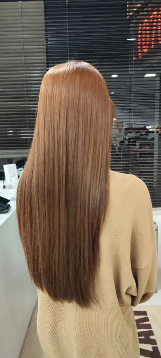 ロング カラー 北田 真帆のヘアスタイル