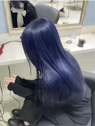 ロング カラー 透明感カラー🎀 みゆうのヘアスタイル