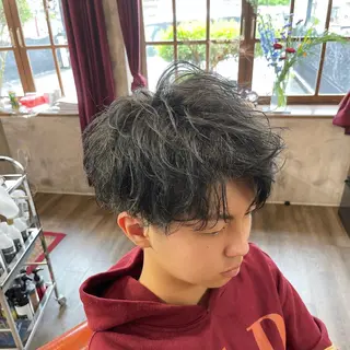 パーマ 片山 洋人のヘアスタイル