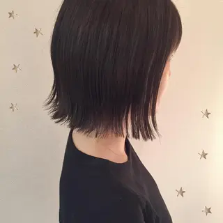 ミディアム 市川 千夏のヘアスタイル