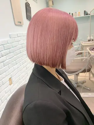 ショート カラー ヘアアレンジ 💕ブリーチ/ヘアメ 🎀YUUKAのその他イメージ