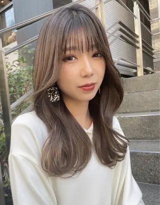 ロング 仙台I韓国レイヤー I髪質改善I伊藤拓海のヘアスタイル