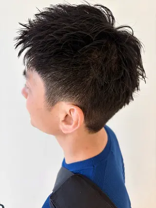 ショート メンズ 若原 絃汰のヘアスタイル