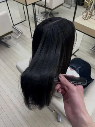 ロング カラー 森下 舜介のヘアスタイル