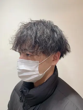 ショート 失敗しないパーマ 稲葉/草薙のヘアスタイル