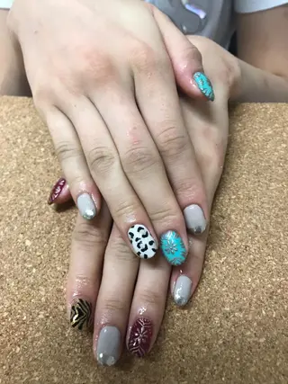 ネイル 久々 もえみのネイルデザイン