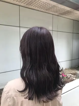 セミロング 🎀きつない みゆ🎀のヘアスタイル