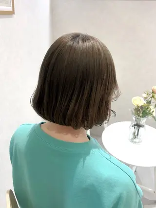 ミディアム mao🌼 bob mint colorのヘアスタイル