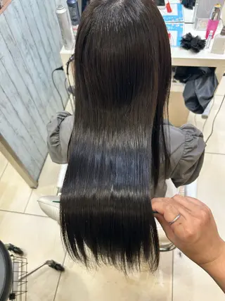 ロング 【髪質改善カラー】 瀧田嵐士🇰🇷のヘアスタイル