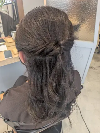 カラー ヘアアレンジ 古屋 美春のヘアスタイル