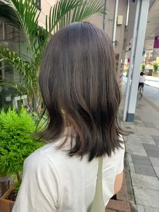ミディアム カラー SHIAN 八王子👼鬼塚さやかのヘアスタイル