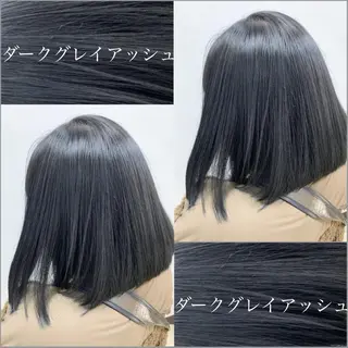 ショート 🪞透明感カラー🫧 縮毛矯正🥇かずきのヘアスタイル