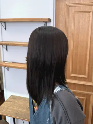 セミロング カラー ✨艶カラー×髪質改善 はるかのヘアスタイル