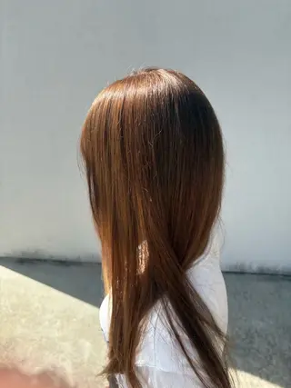 ロング カラー 鮫島海斗☆レイヤー☆ ケアブリーチのヘアスタイル