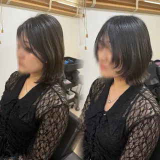 ショート ボブ人気No,1✨ TAME副店長のヘアスタイル