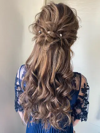 ロング ヘアアレンジ 早朝、日祝セット🉑 TSUBASAのヘアスタイル
