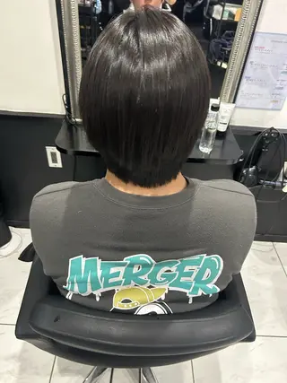 メンズ 長田 麻友子のヘアスタイル