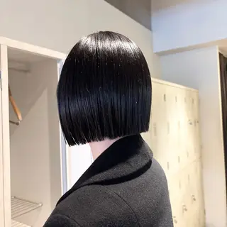 ショート 🤍ブリーチ/韓国 レイヤー/愛珠🎀のヘアスタイル