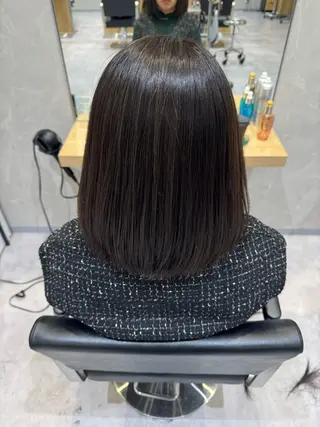 ミディアム 髪質改善/縮毛矯正 /メンズパーマ川田のヘアスタイル