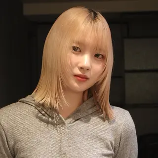 ミディアム カラー パーマ デジタルパーマ🌀レ イヤー🍃かんたまるのヘアスタイル
