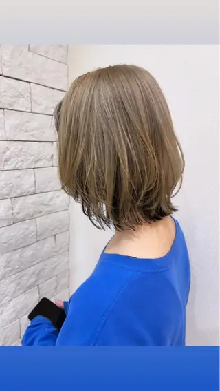 ミディアム Kazu 🌠名古屋 ハイトーン/レイヤーのヘアスタイル