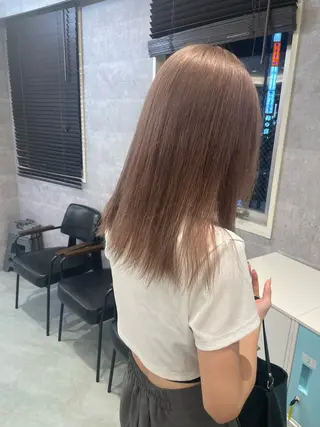 ロング ♡似合わせ ♡ハイトーン♡のヘアスタイル
