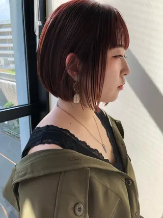 ショート stylist　篠崎 憲一のヘアスタイル