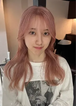 ロング 盛れるカットカラー DEAN豊橋店のヘアスタイル