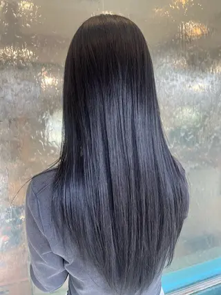 ロング カラー ko koのヘアスタイル